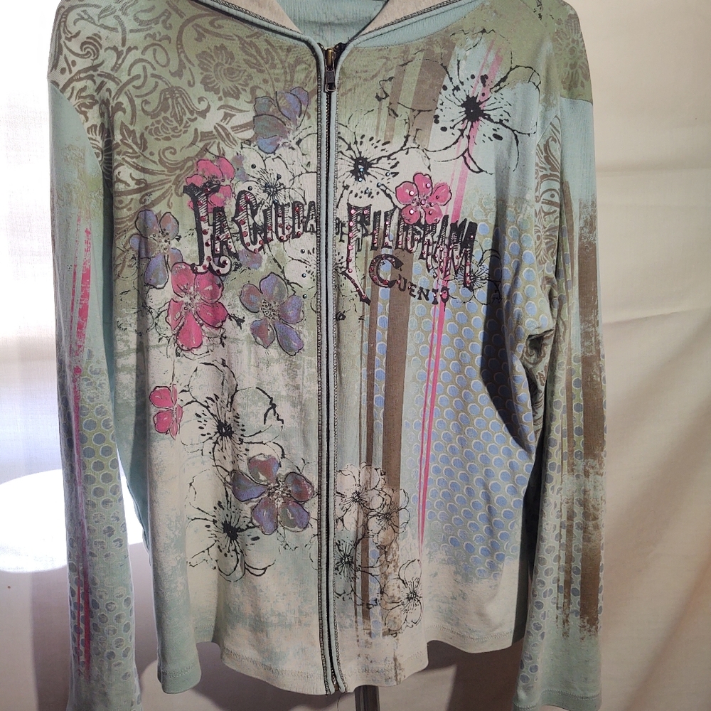 Vintage Y2k Vanilla Sugar Full Zip Hoodie